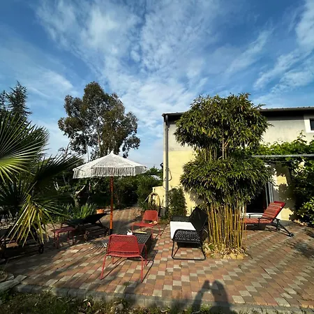 Mas De Charme A La Campagne Au Calme Piscine, Jardin ,Climatise Parking ,10Mn Beziers 別荘
